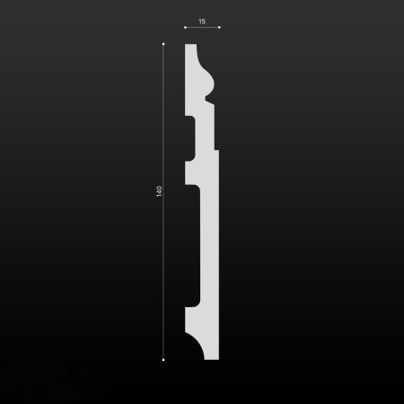 Плинтус дюрополимерный Fargo п042 